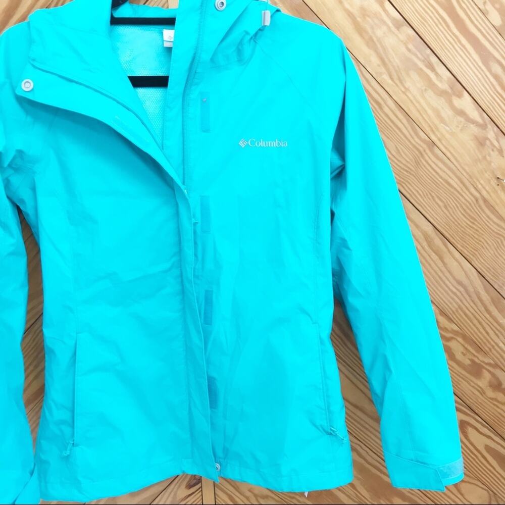 Columbia Hooded Rain Trail Queen Jacket XS - Picture 8 of 11